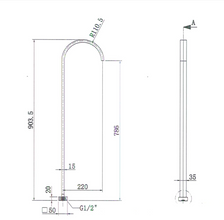 Chao Freestanding Bath Spout