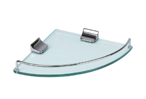 Glass Corner Shelf 250x250mm