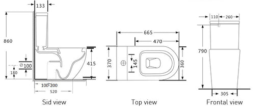 EXON Toilet Suite