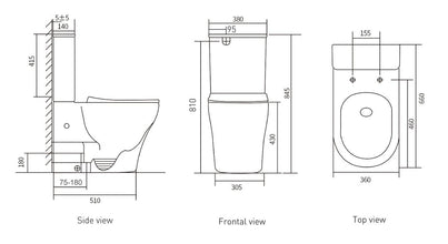 VIVO-II Toilet Suite