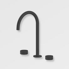 Element Raised Height Hob Mounted Basin Mixer Set