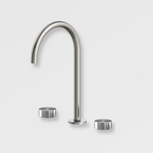 Element Raised Height Hob Mounted Basin Mixer Set