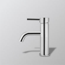 New York Curved Spout Basin Mixer