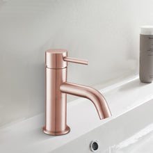 New York Curved Spout Basin Mixer