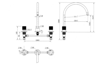Cadence ¼ Turn Kitchen Set