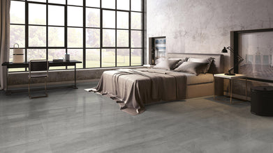 Executive Stone Grey Marble Tile Polished 600x1200