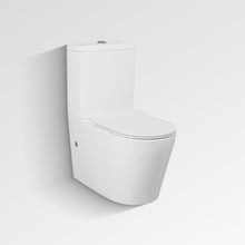 Kova Raised Height Back to Wall Toilet Suite Matte White