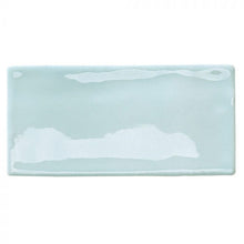 Luxe Sky Blue Ceramic Tile 76x152 Gloss/Matt