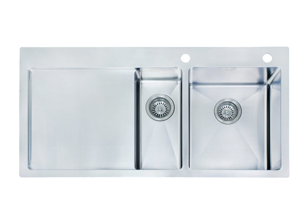1000x510x200/130mm Stainless Steel Sink with Drainer