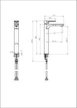 Nova Lead Free High Rise Basin Mixer