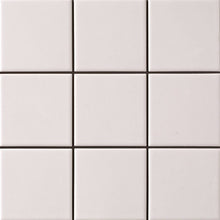 Square White Mosaic Tile Gloss/Matt