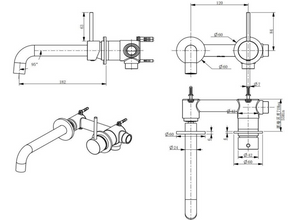 Morgan Rund Bath/Basin Mixer With Spout
