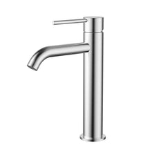 Star Mini Mid Rise Basin Mixer Curved Spout