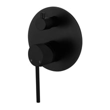 Star Mini Shower Diverter Mixer With Knurled Handle