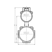 Element Progressive Bath/Shower Diverter Mixer