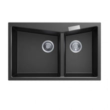 Carysil CGDB3220 Double Bowl Granite Kitchen Sink 800x500x220mm