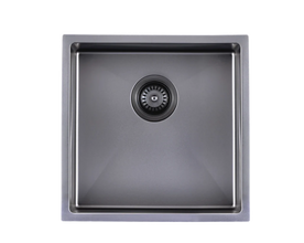 440x440x205mm Stainless Steel Handmade Single Bowl Sink for Flush Mount and Undermount