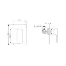 MARLO Bath/Shower Mixer