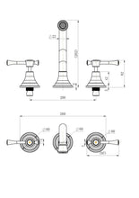 Montpellier Wall Spa & Sink Set