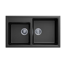 Carysil N200 Double Bowl Granite Sink 860x500x205mm