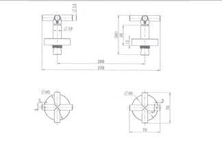 Ryker ¼ Turn Wall Top Assemblies