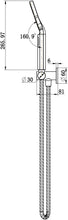 Star Mini Shower Bracket