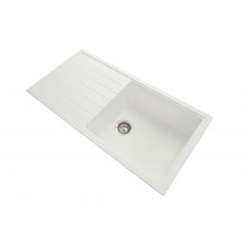 Carysil Vivaldi D100l Single Bowl Sink with Drainer 1000x500x220mm