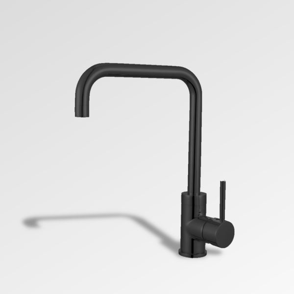 NIRVANA Square Gooseneck Kitchen Mixer